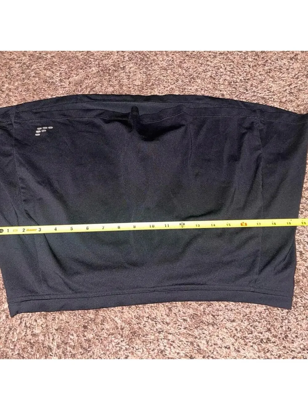 Black mini skirt with short built in!